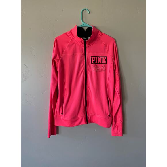 Victoria's Secret PINK Pink Zip Up Jacket - Picture 1 of 4